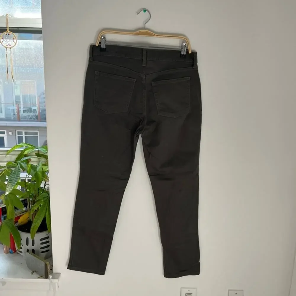 Gap Green Girlfriend Distressed Jeans Size 30